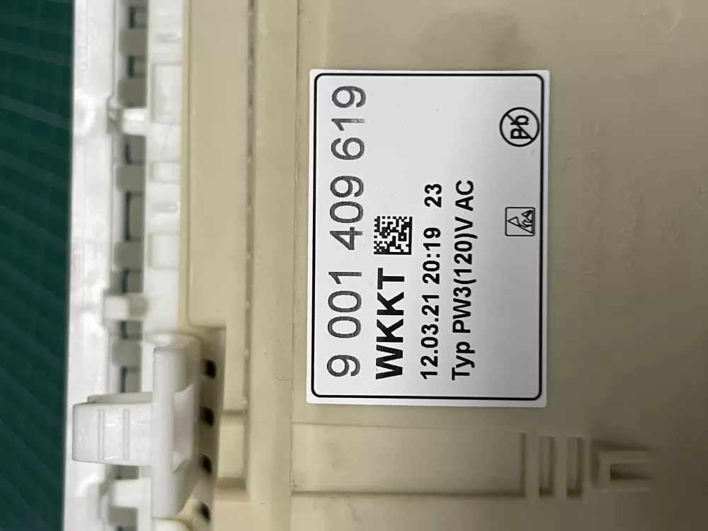 Bosch 9-001-409-619 Dishwasher Control Board AZ210321 | Wm2019
