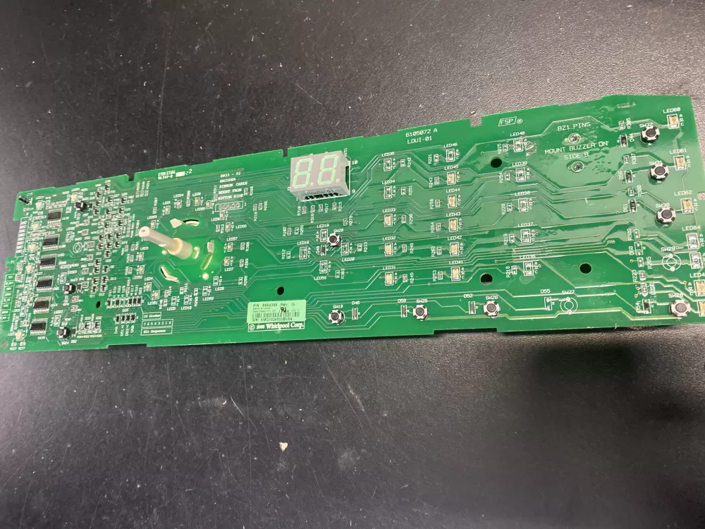 Whirlpool  Kenmore  Roper 280157 280157R 8564282 8564395 PS564186 Dryer Control Board