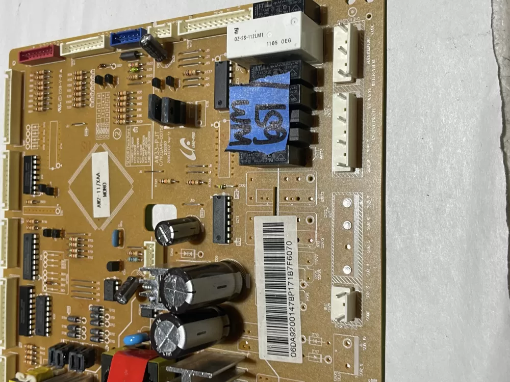 Samsung DA92 00147B DA41 00750A Refrigerator Control Board AZ113762 | Wm651