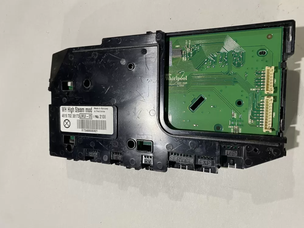 Whirlpool 4619 702 38173 Washer Control Board Display UI AZ171017 | BK679