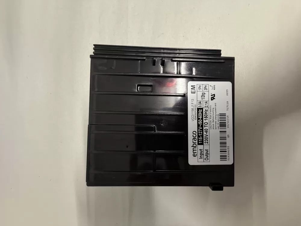 Embraco 519306255 Refrigerator Compressor Inverter Control AZ216578 | KM2729