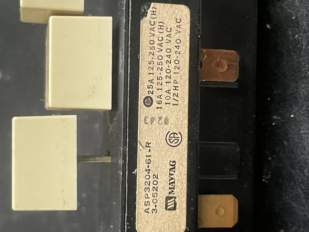 Maytag ASP3204-61-R 3-05202 Dryer Temperature Switch AZ22700 | WM1223