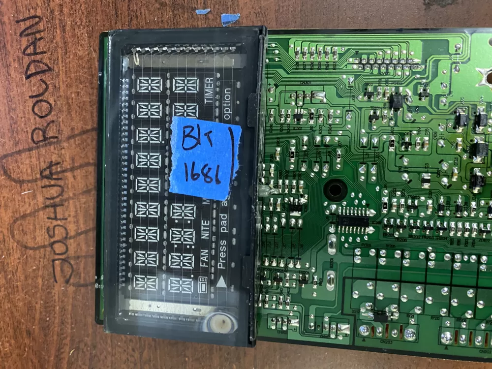 Samsung DE92-03560A Microwave Control Board AZ98612 | BK1686