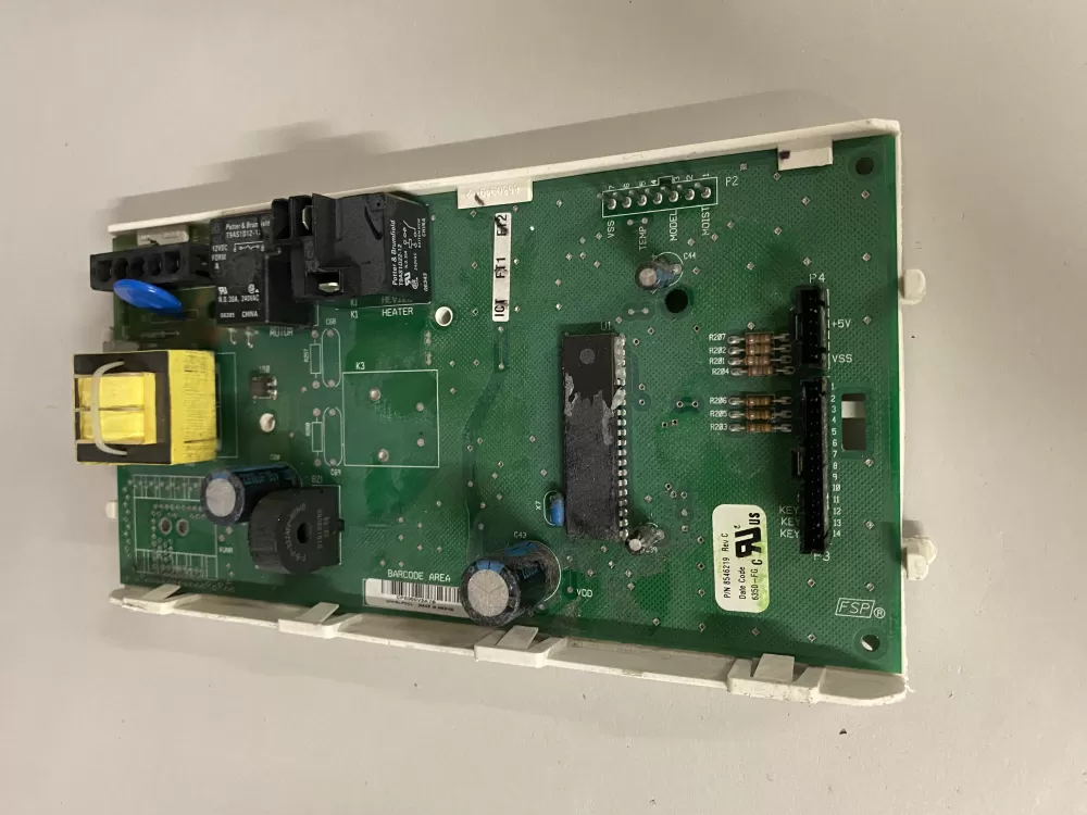 Whirlpool  Kenmore WP8546219  AP6013143  8546219  1060737  3978889  3978917  3978918  3978918R  3980062  3980062R  661653  8546219EXCR  8546219R  8557308  8557308R  PS11746365 Dryer Control Board