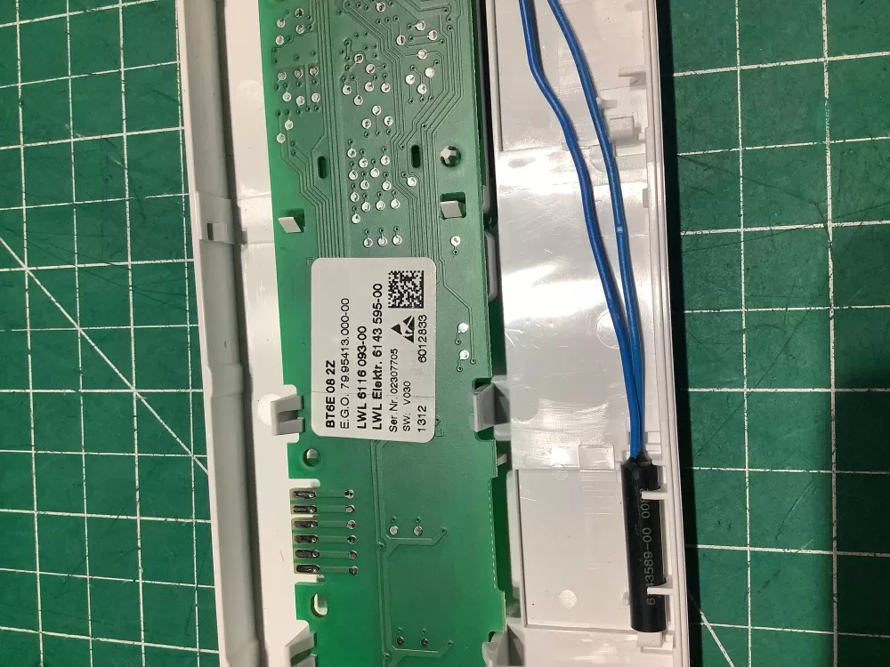 Miele 02307705  6012833  6116093-00  BT6E082Z Cotrol Panel