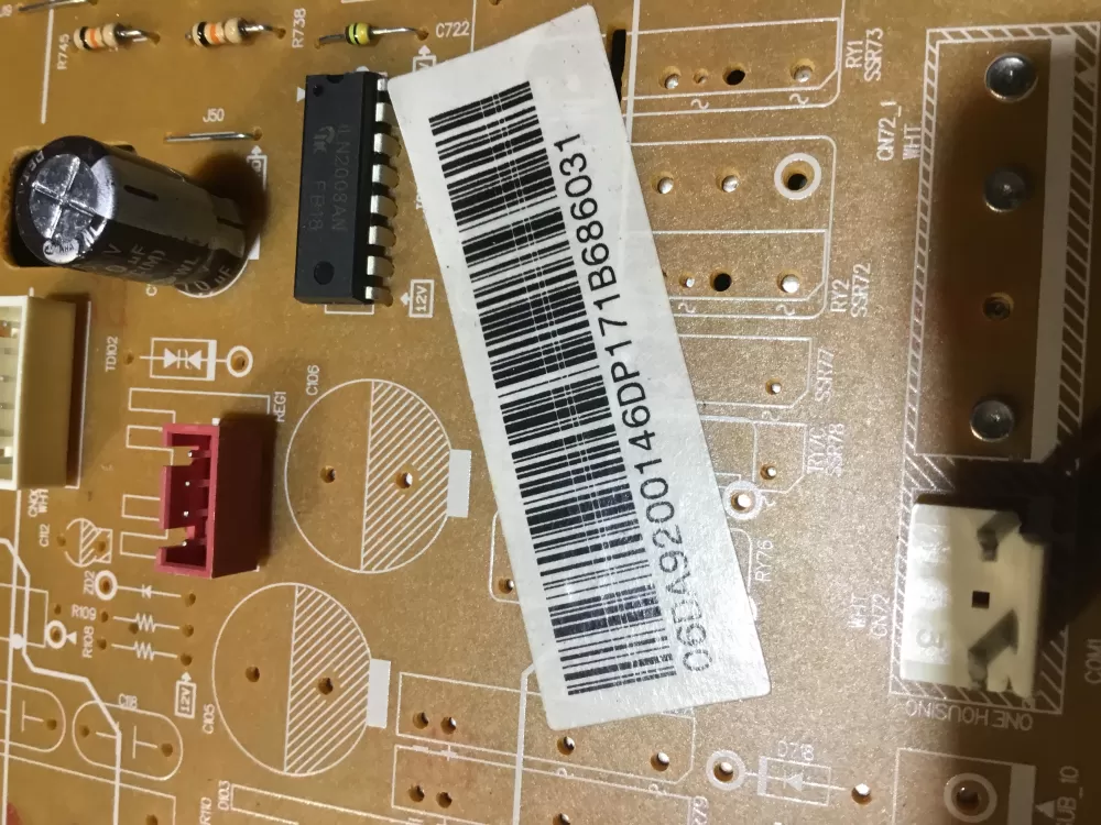 Samsung DA92 00146D DA9200146D Refrigerator Control Board AZ55950 | NR1892