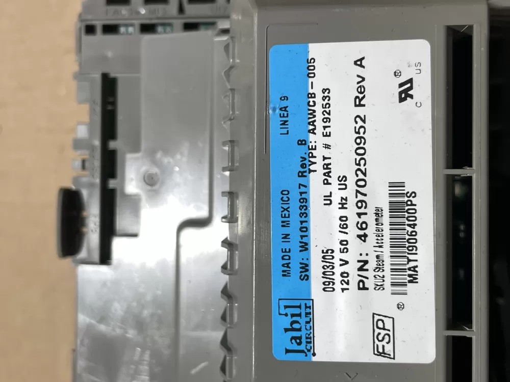 Whirlpool Kenmore Maytag 461970250952 Washer Control Board AZ65982 | Wmv585