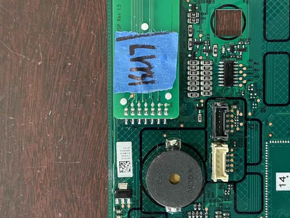 Samsung DC92-02395H Washer Display Module AZ36831 | KM7