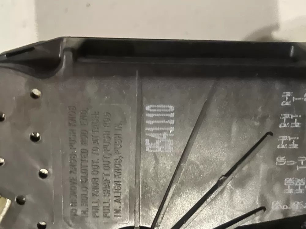 Kenmore AP6013072 8541110 8541110R WP8541110 Washer Timer AZ31603 | Wm321