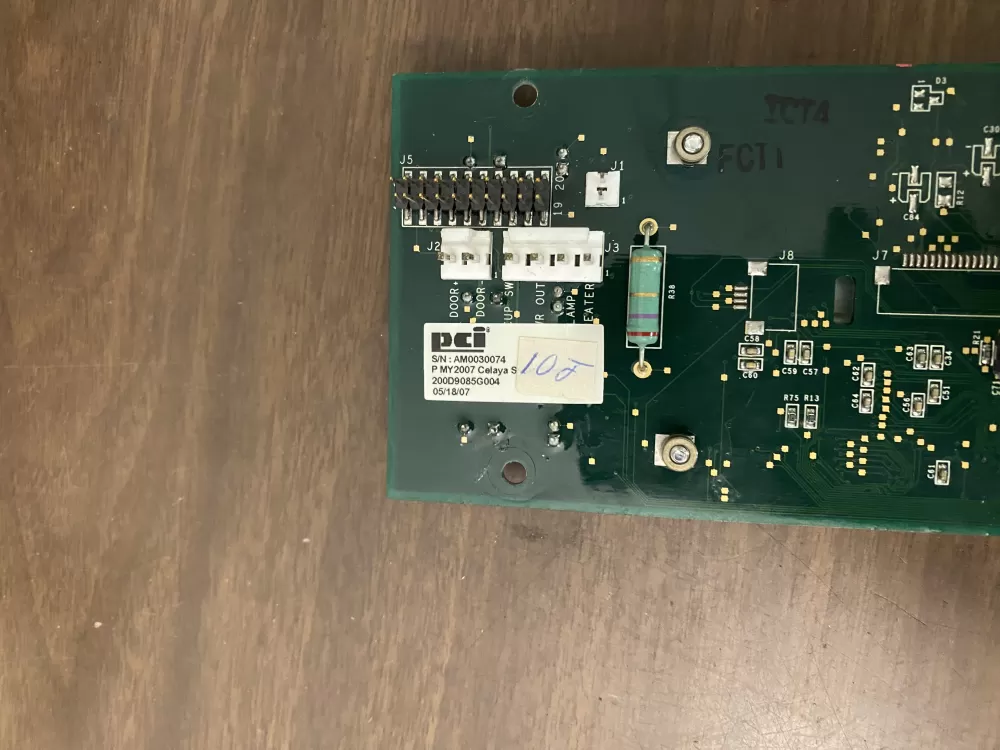 GE 200D9085G004 User Interface Display Screen Control Board AZ101762 | BK943