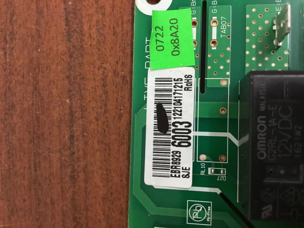 LG EBR89296003 Range Control Board AZ29248 | NR193