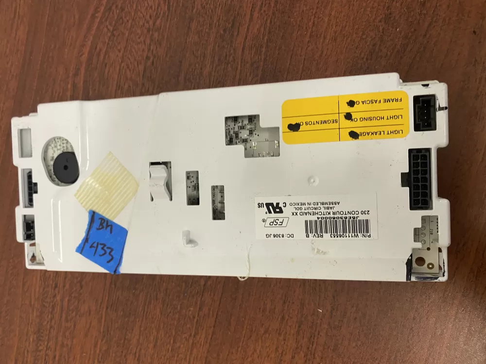 KitchenAid PS12711953 Refrigerator Control Board Dispenser AZ35656 | BK433