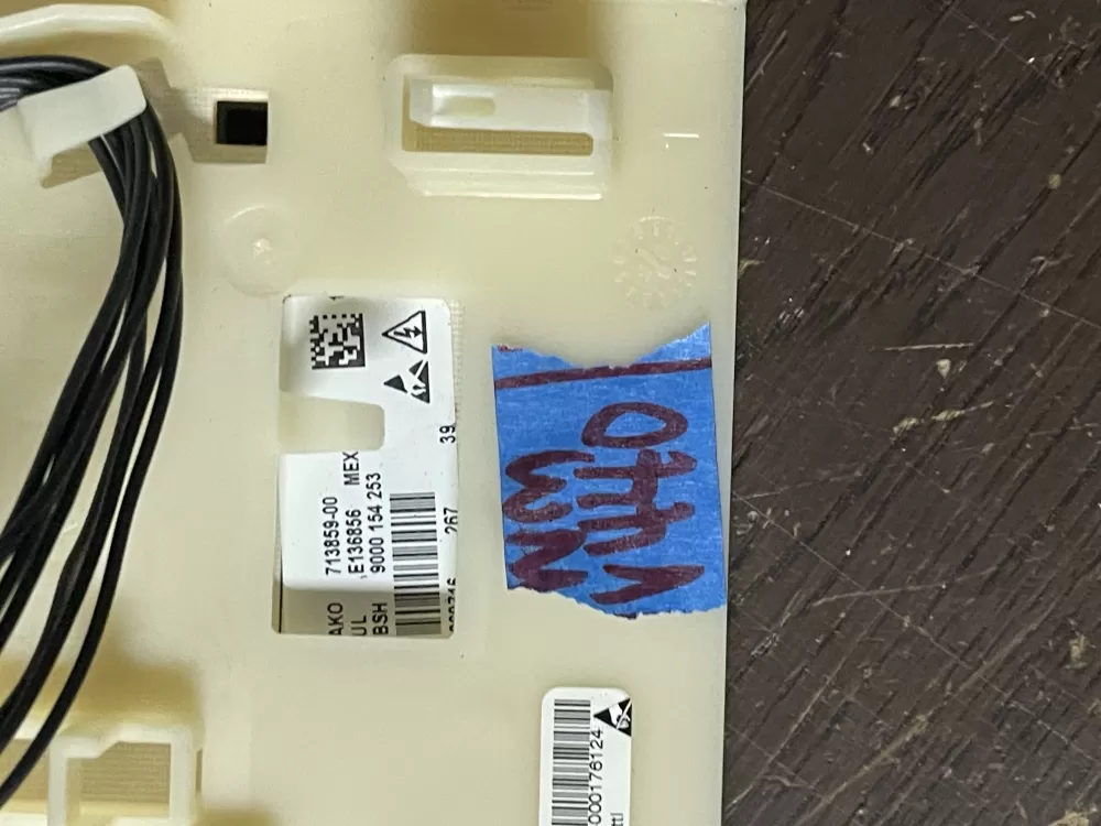 Bosch 713859 00 Dryer Control Board AZ47695 | Wmv440