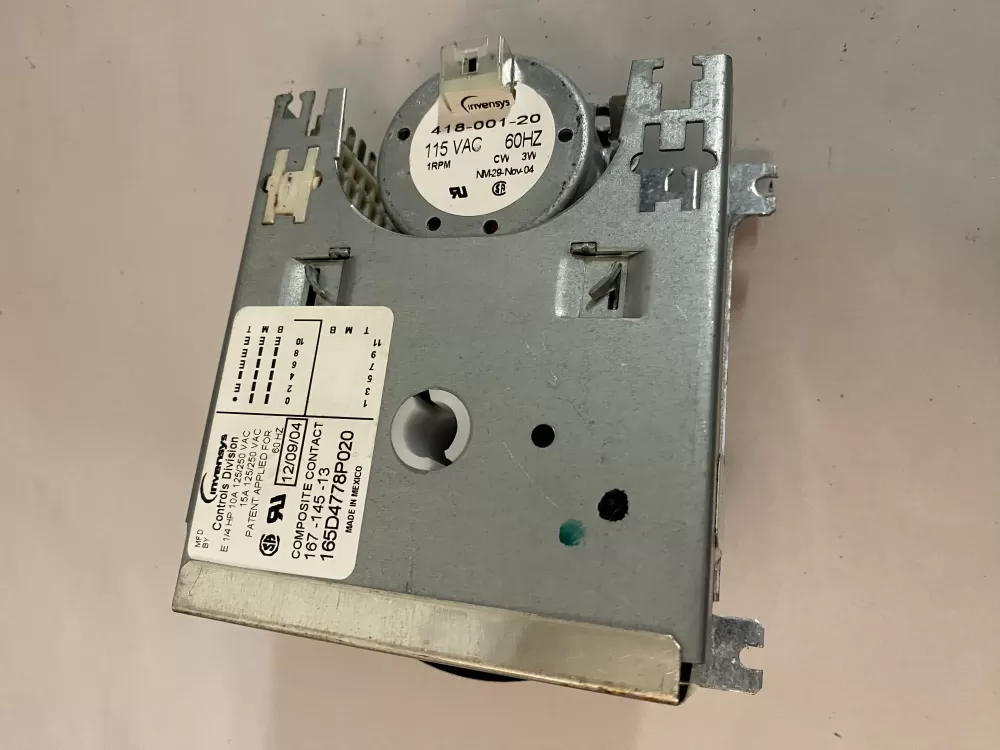 GE General Electric 165D4778P020 Dishwasher Timer AZ121863 | BK2237