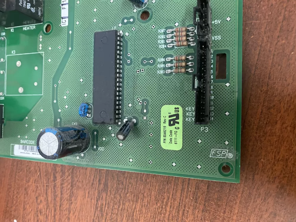 Whirlpool WP8546219 Dryer Control Board AZ47081 | BK836