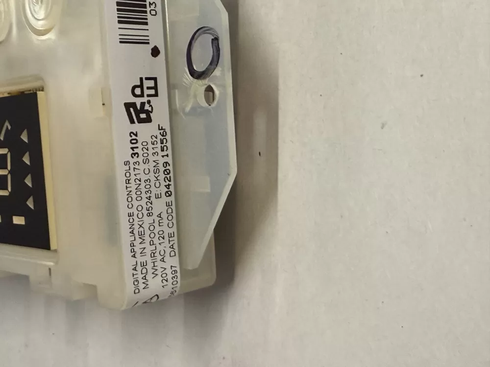 Whirlpool WP6610457 Estate Range Oven Control Board AZ216746 | KM2474