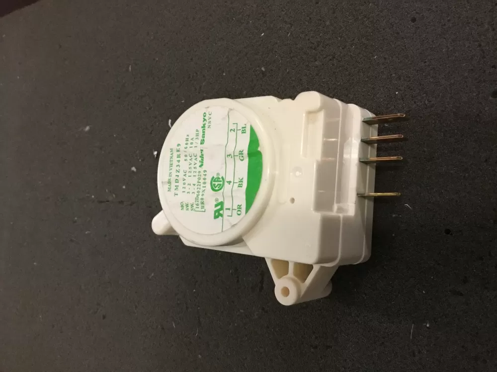 GE  W10647591  PRM6096HYY5  W18647560  162D6022P029 Refrigerator Defrost Timer