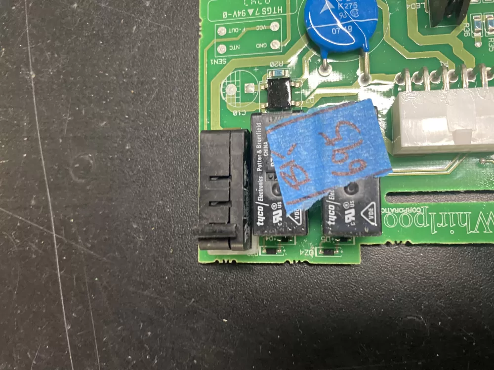 Whirlpool W10159510 Refrigerator Control Board AZ15219 | BK695