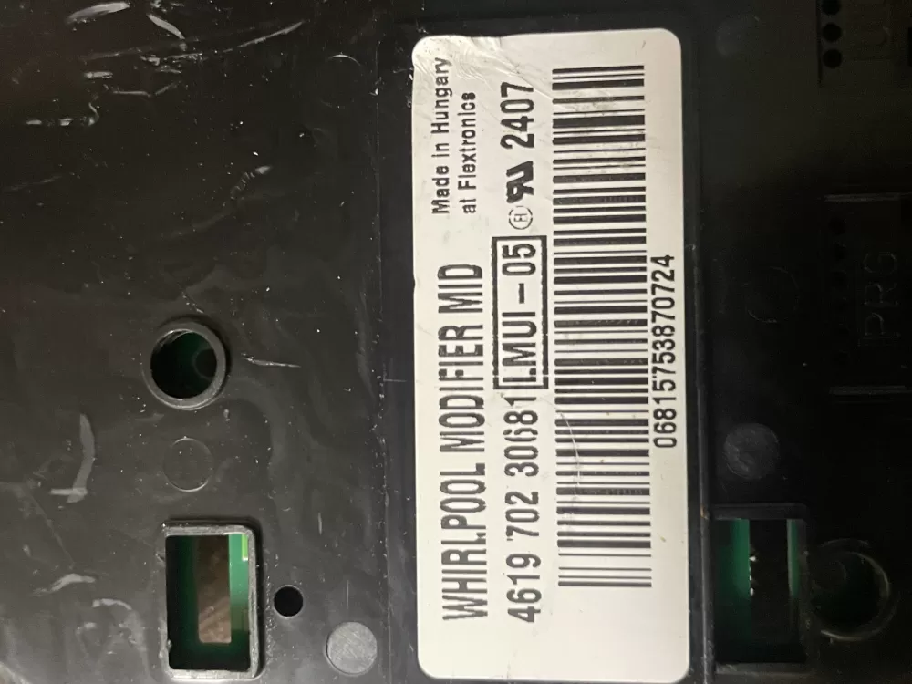 Whirlpool 4619 702 30681 461970230681 Washer Control Board AZ40884 | Wmv402