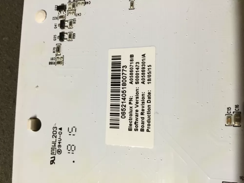 Electrolux A05860718/B Refrigerator electrolux Control Board AZ99753 | NR106