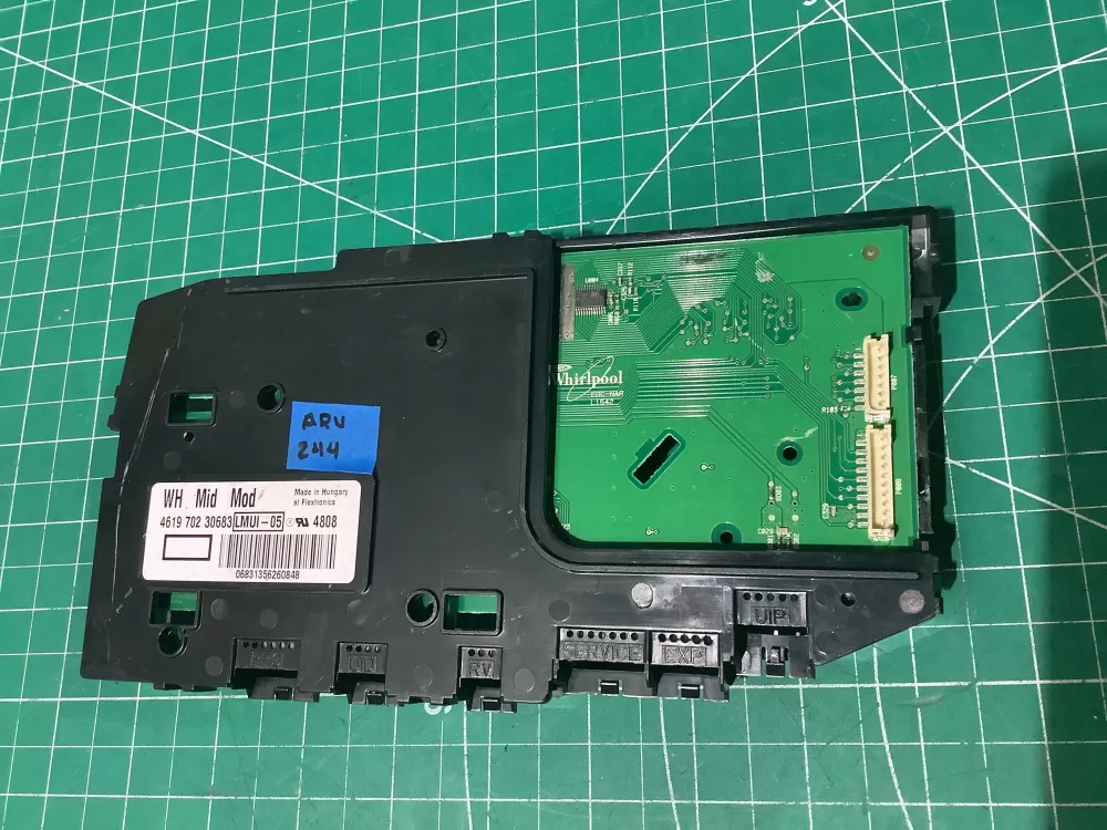 Whirlpool 461970230683 Washer Control Board UI Display AZ194054 | ARV244