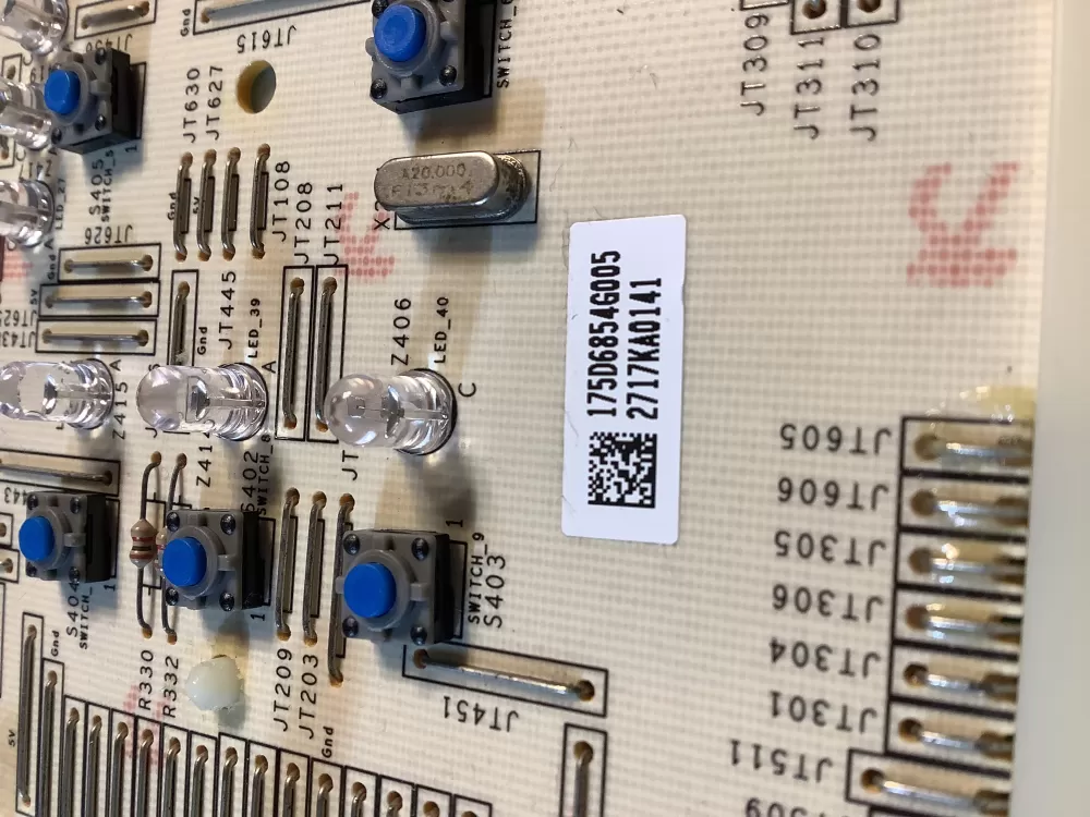 GE WH12X10613 175D6854G007 Washer Control Board AZ119609 | NRV690