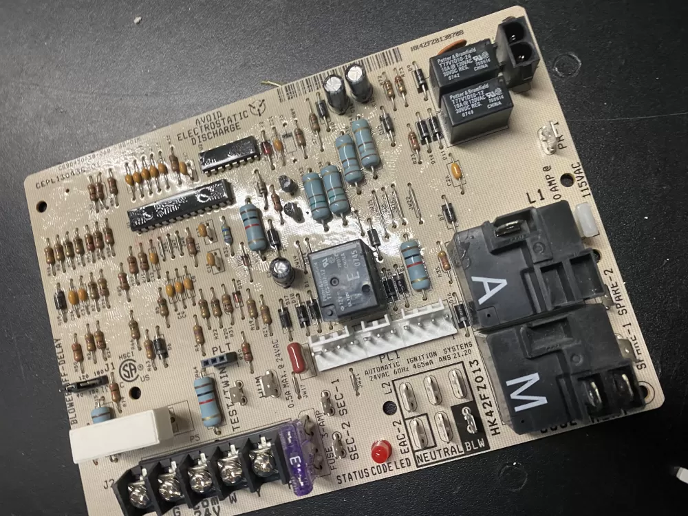 Carrier Bryant HK42FZ013 Furnace Control Board Circuit AZ344 | BK1136