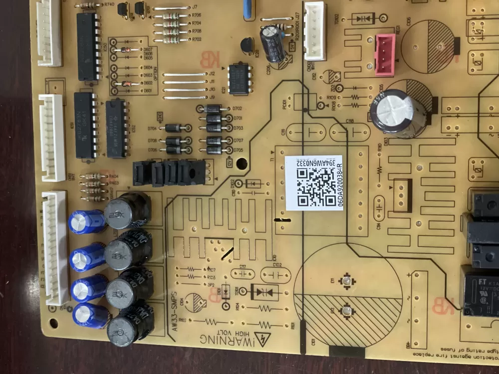 Samsung DA92-00384R Refrigerator Control Board