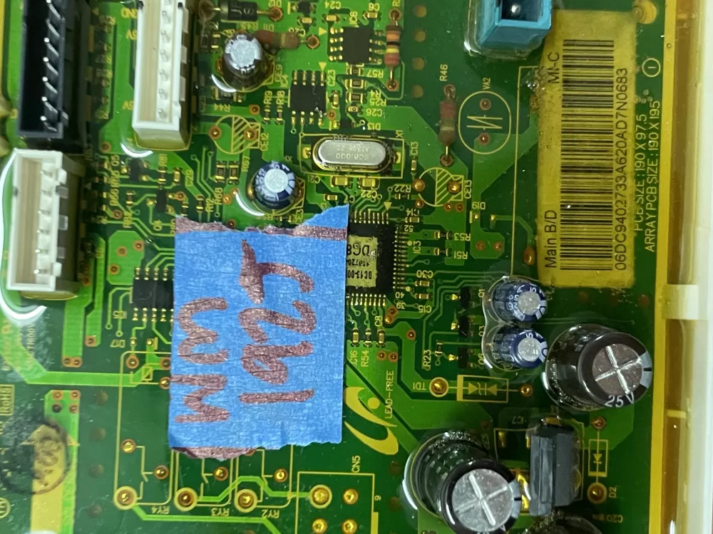 Samsung DC94 02733A Dryer Control Board AZ52600 | Wm1925