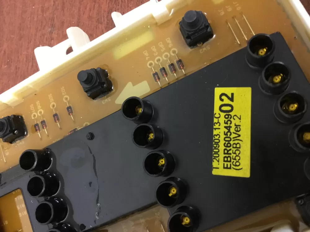 LG EBR60545902 AP5235245 1528829 Washer Interface Control Board AZ54802 | NRV519
