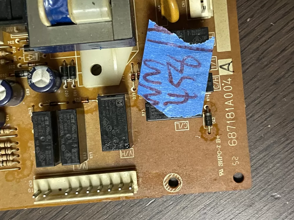LG 687181A004A P1 6A004 Microwave Control Board 687181a004 AZ37261 | Wm458