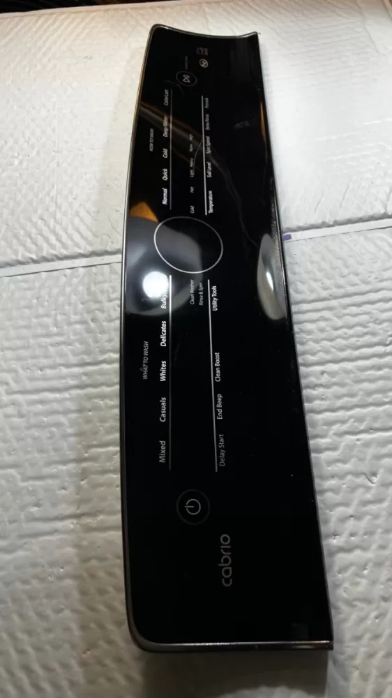 W10702865 Whirlpool Washer Control Panel
