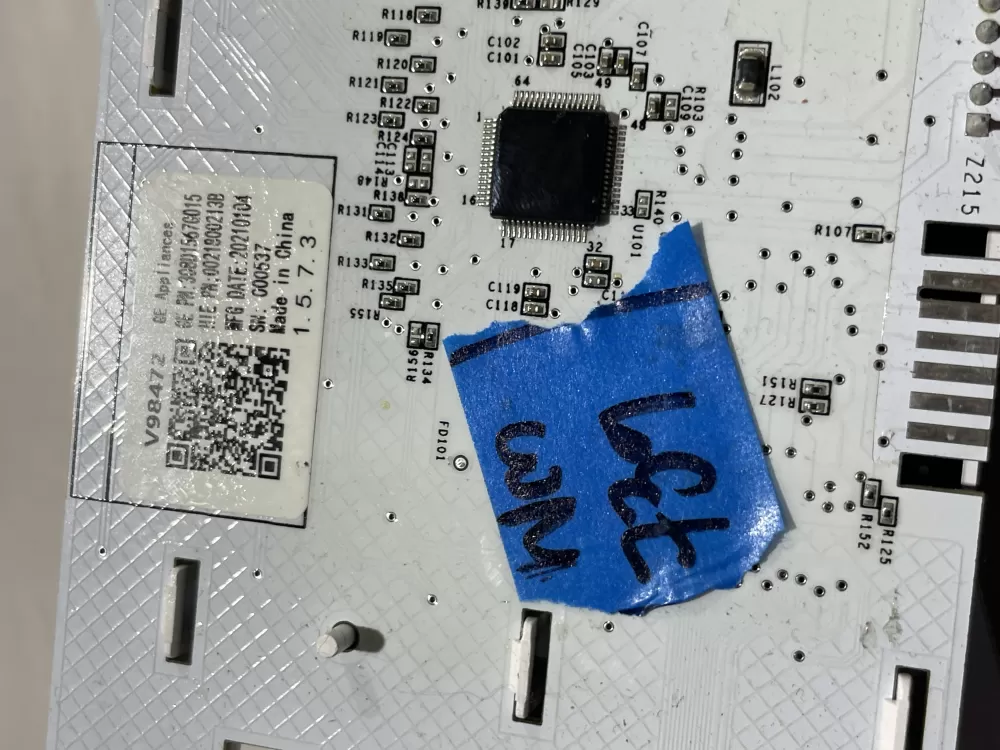 GE 308D1567G015 0021800213B Washer Control Board Panel AZ135179 | Wm739