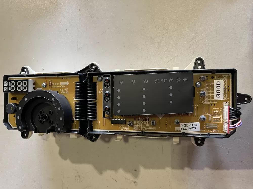Samsung DC92-00301H DC9200301H Washer Control Board