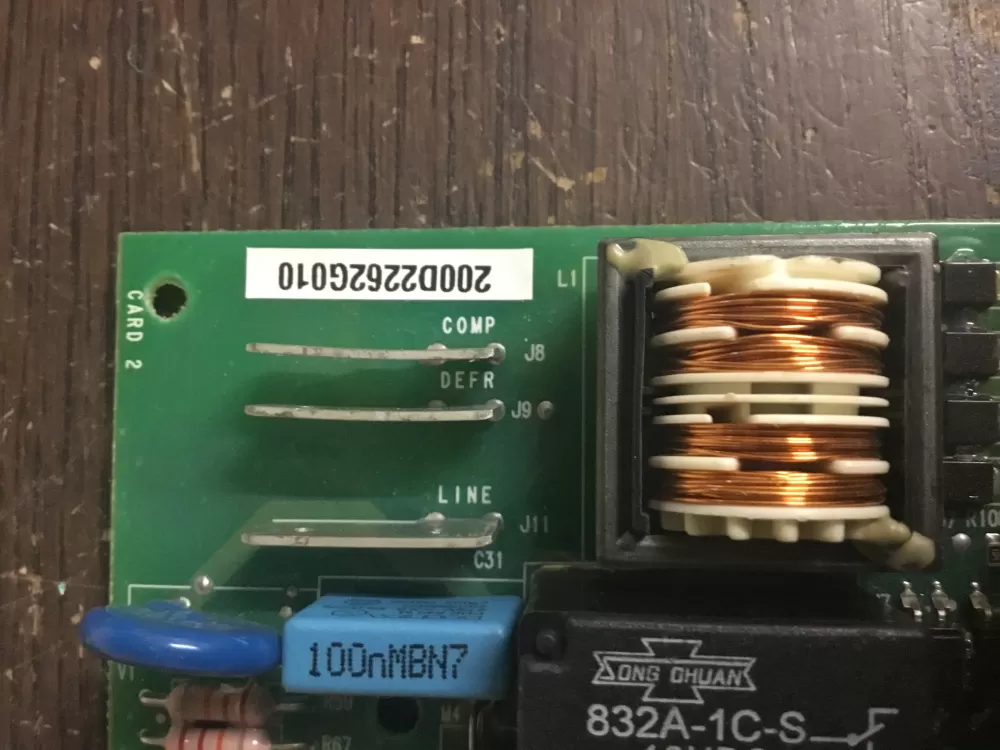 GE 200D2262G010 70215200401A Refrigerator Control Board AZ18391 | NR45