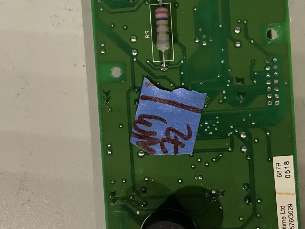 GE 197D4576G029 Refrigerator Control Board Dispenser AZ34590 | Wm72