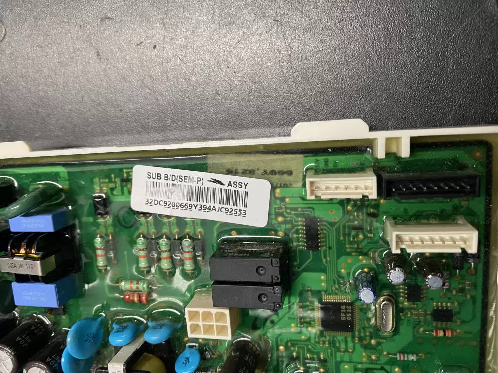 Samsung DC92-01596B DC92-01606B Dryer Control Board AZ16474 | BK822