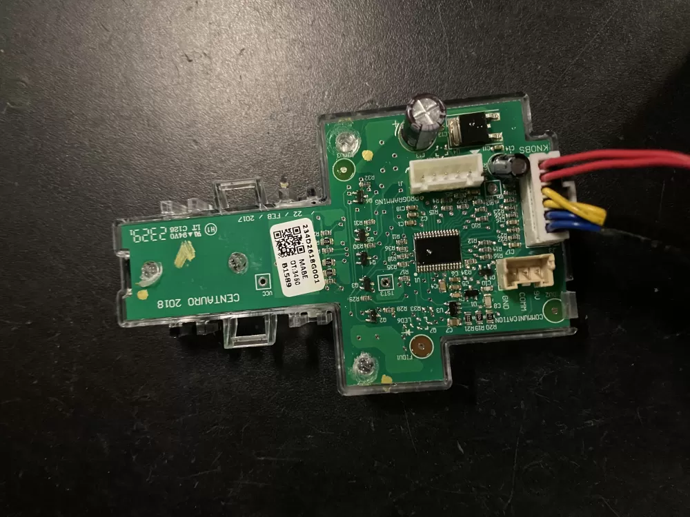 GE 234D2618G001 WE04X27284 Dryer Control Board AZ26277 | BK135