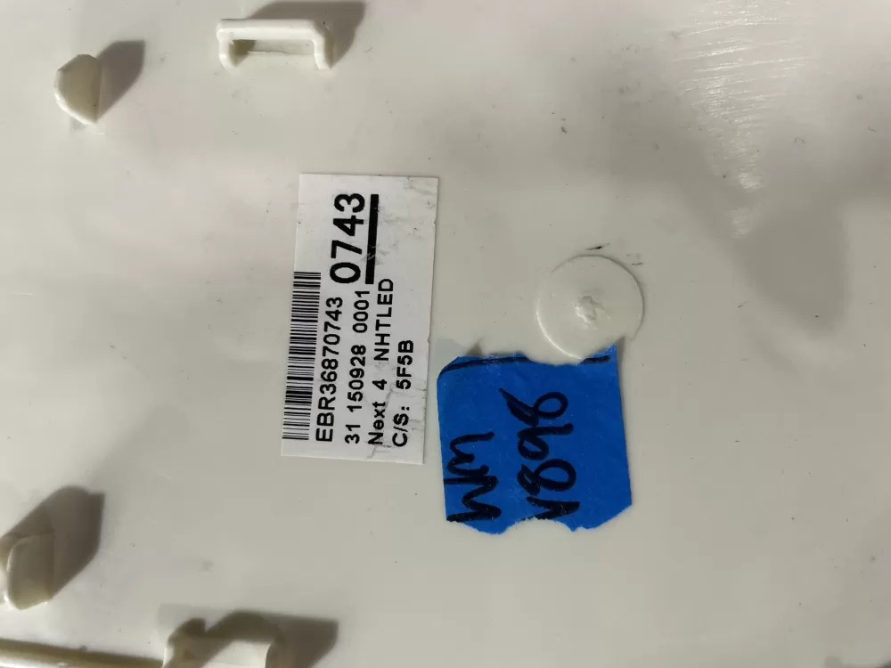 LG EBR36870743 Washer Control Board AZ200273 | Wmv898