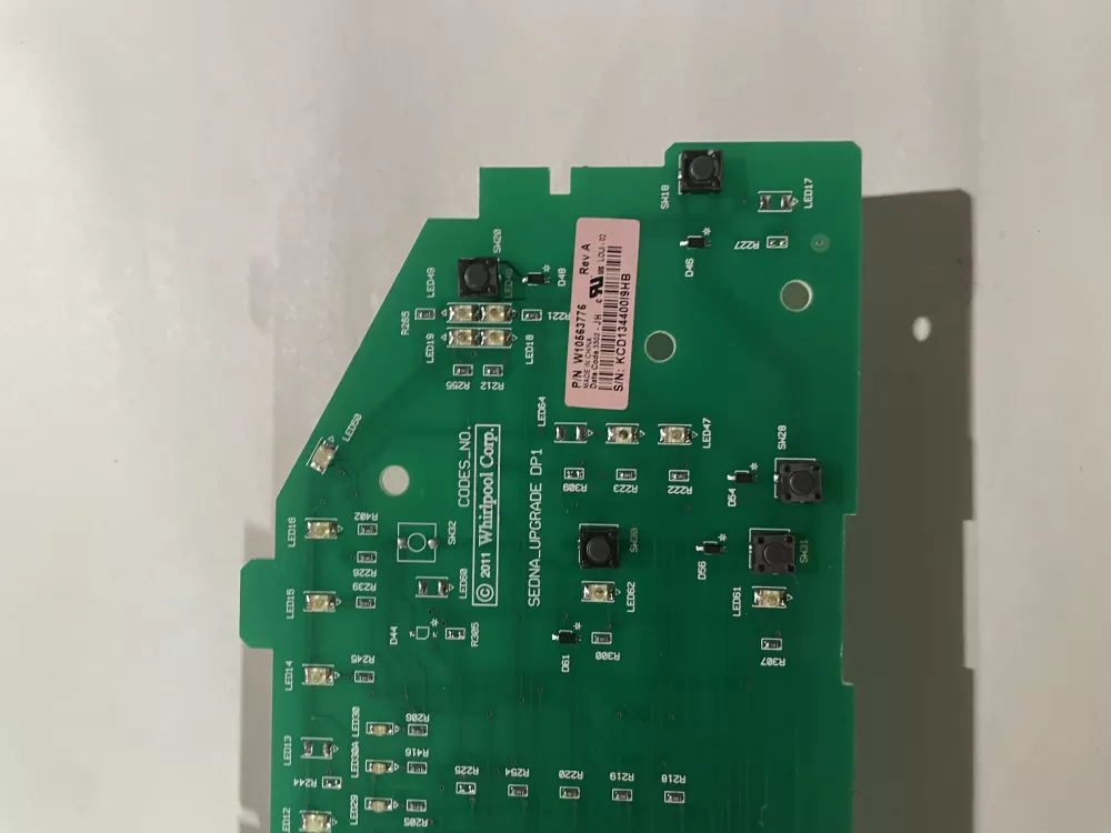 Whirlpool W10563776 Washer Control Board AZ202927 | KM2717