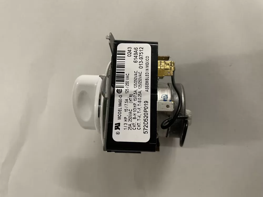 GE 572D520P019 WE4M189 Dryer Timer