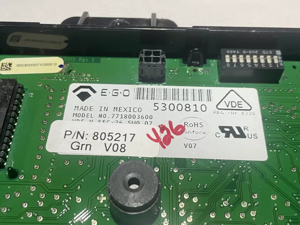 SpeedQueen 805217  Speed Queen Control Board Speed Queen Main AZ120944 | Wm2223