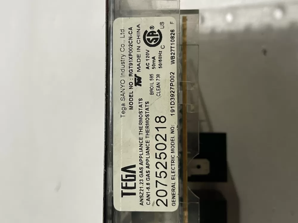 GE Range Control Board  WB27T10826 WB27T11066 WB27T11277 AZ177154 | Wm348