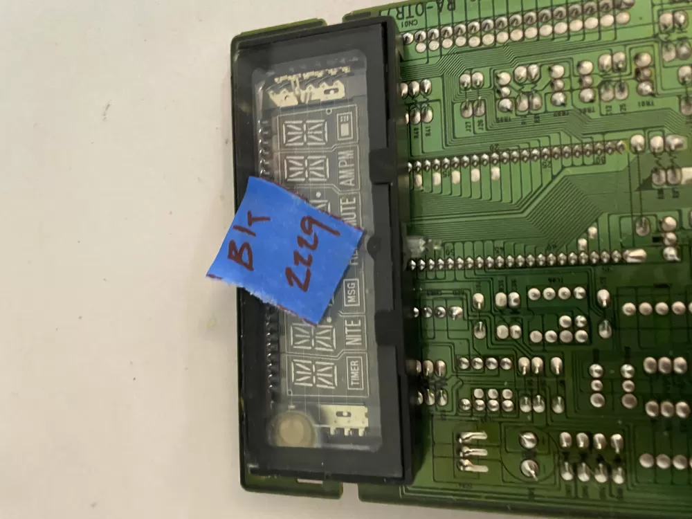 Samsung GE WB27X10508 DE41-00081A Microwave Control Board AZ121498 | BK2229