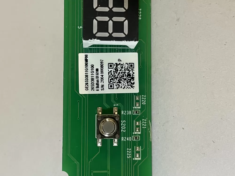 GE 265D3811G100 Dishwasher UI Control Board AZ129790 | KM2327