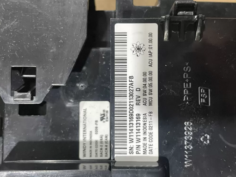 Whirlpool Control Board part W11413169 For washer AZ85542 | Wmv559
