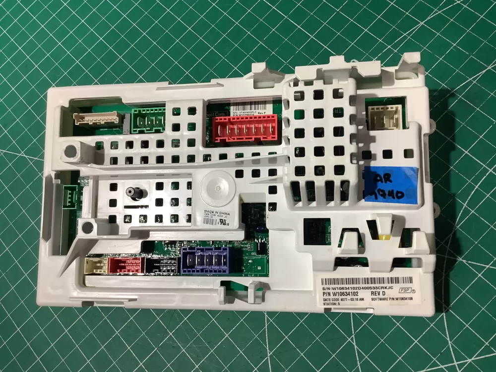 Whirlpool Kenmore W10634102 Washer Control Board AZ190449 | AR1740
