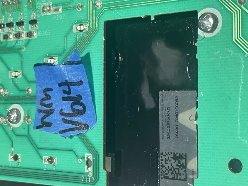 GE WE22X35978 AP7211612 234D2315G003 Dryer Control Board AZ149440 | Wmv614