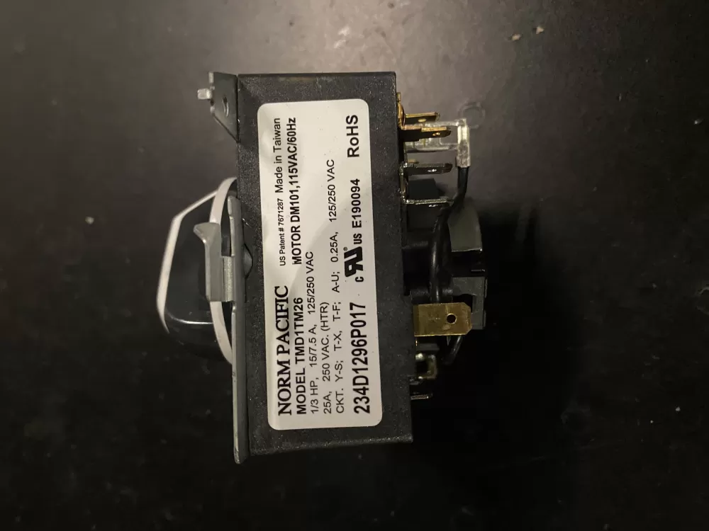 Kenmore  General Electric WE4M521 WE04X22654 PS11721520 234D1296P017 Dryer Timer