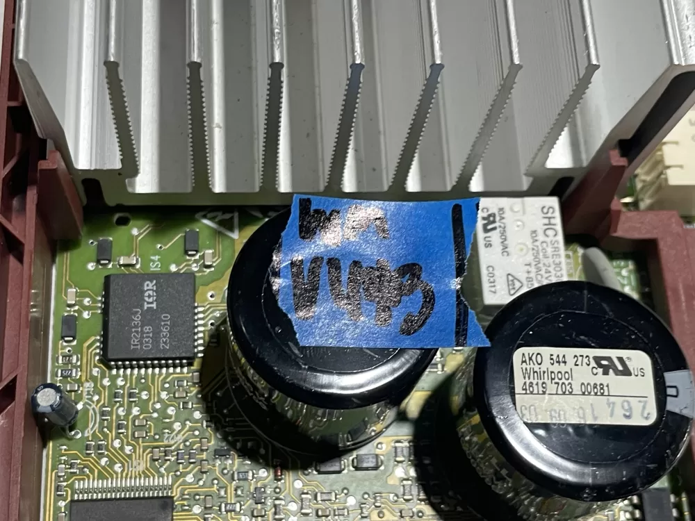 Whirlpool 4619 703 00681 Washer Control Board Wd 12416 AZ141463 | Wmv413